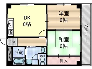 宮本マンション【3階】の間取り