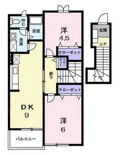 千葉県茂原市小林【アパート】の間取り