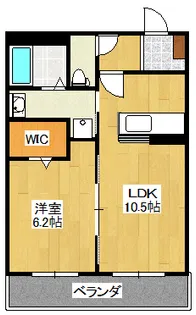 アイビス大畑【3階】の間取り