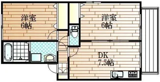 ディアコートLOVE III  C棟【2階】の間取り