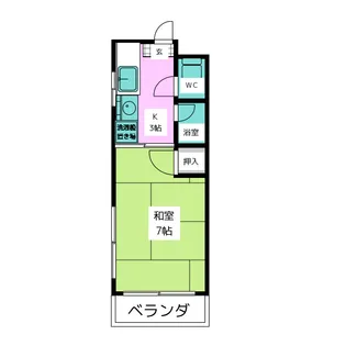 ホワイトハイム弥富【4階】の間取り