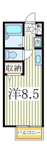 マリーゴールドB【1階】の間取り