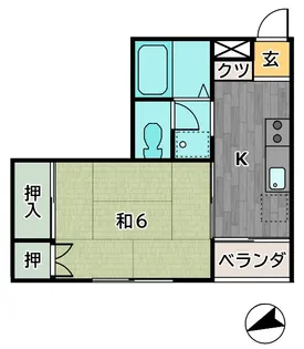萬治洞ビル【3階】の間取り