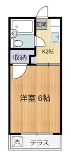 アーレスI【1階】の間取り