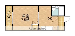 GREEN KOMATSU【1階】の間取り