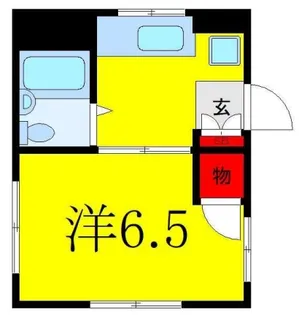 鷲山マンション【2階】の間取り