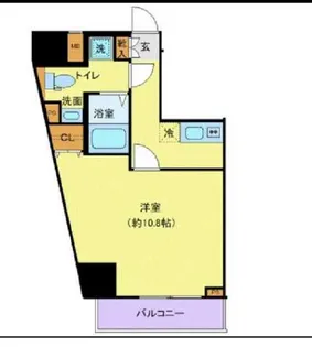 ジェノヴィア渋谷笹塚スカイガーデン【11階】の間取り