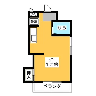 シャンポール港楽【2階】の間取り