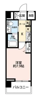 東京都台東区蔵前4【マンション】の間取り