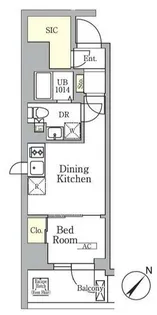 神奈川県横浜市中区不老町2【マンション】の間取り