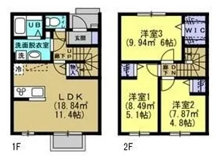 アイリーコート南小泉の間取り
