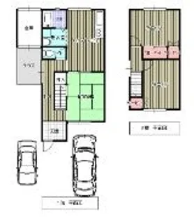 島根県出雲市大津朝倉1【一戸建】の間取り