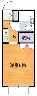 ベルメゾン【2階】の間取り