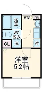 MELDIA屏風浦【1階】の間取り