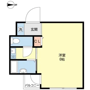 福岡県福岡市中央区荒戸1【マンション】の間取り