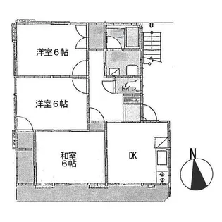 レーベンハイム21B棟【2階】の間取り