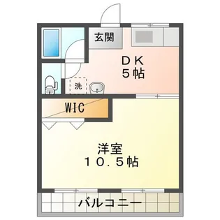 エクアブル【2階】の間取り