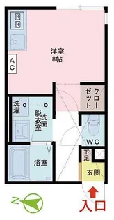 フライハイト二の宮【2階】の間取り