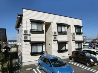 ウェーブB【1階】の外観