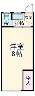 川原アパート【1階】の間取り