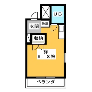 エスカーラ植田【3階】の間取り