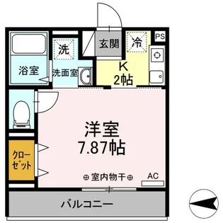 東京都調布市国領町4【アパート】の間取り