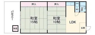 アーバンハイツ上長者町通【5階】の間取り