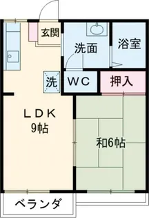 塚本ハウス【1階】の間取り
