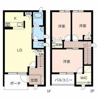 シャーメゾン上野田の間取り