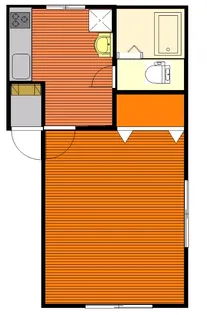 コーポナリタII【2階】の間取り