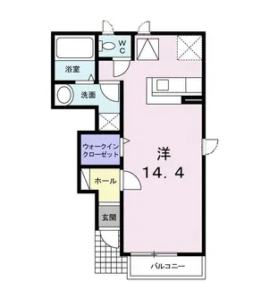 ミントハウス【1階】の間取り