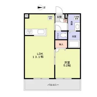 メゾンK【3階】の間取り