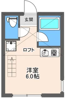 神奈川県横浜市神奈川区西寺尾1【アパート】の間取り
