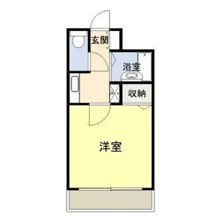 トライネット【6階】の間取り