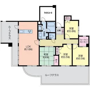 KDXレジデンス平尾浄水町【5階】の間取り