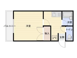 ベイシティ21【2階】の間取り