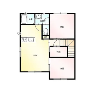 エクセレンテ B【2階】の間取り