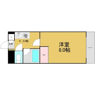 パークサイドいちかわ【4階】の間取り