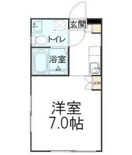 オーバル柏の間取り