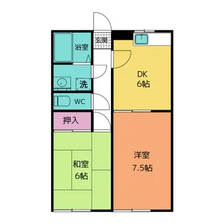 エクセルサファイヤ【1階】の間取り