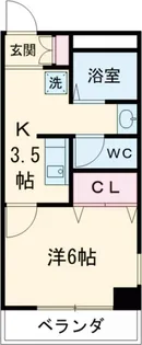 グランファミリア【3階】の間取り