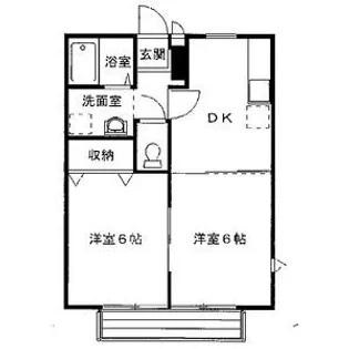 グレイスせせらぎ【2階】の間取り
