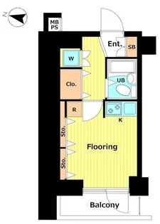 パークウェル荻窪【7階】の間取り