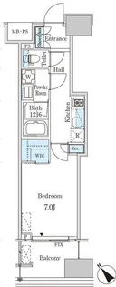 レガシス中目黒【3階】の間取り