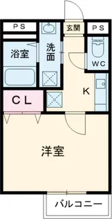 アムール KOGANEI【2階】の間取り