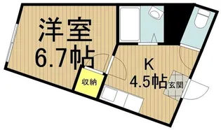 ヴィラ・スプラウト【2階】の間取り