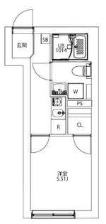MAXIV CITY文京小石川【1階】の間取り