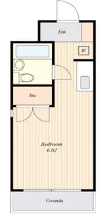 リエス高尾【4階】の間取り
