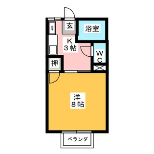 アミティエ【1階】の間取り