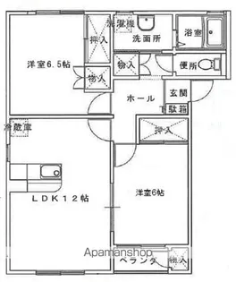 ANESIS I【2階】の間取り